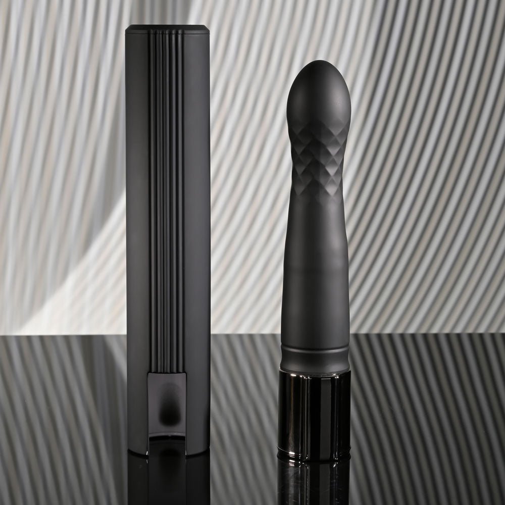 Playboy Pleasure PLEASURE ZONE - 21.4 cm Rechargeable Vibrator with USB Charging Dock